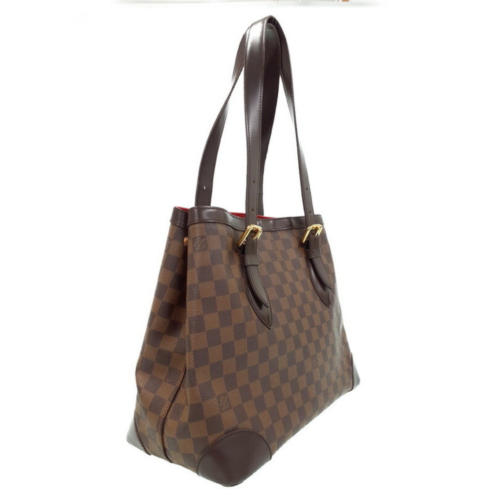 Louis Vuitton Bag Damier Ebene Hampstead Brown Tote